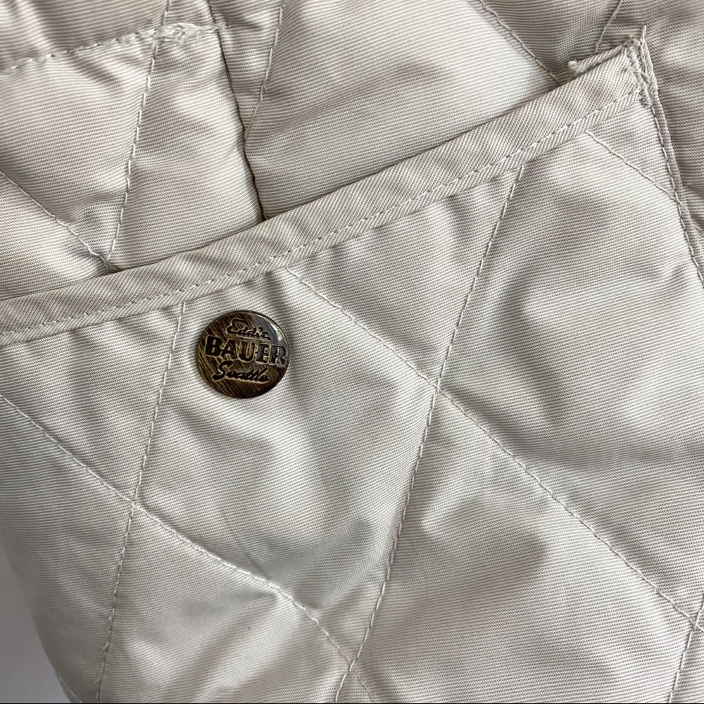 Eddie Bauer Diamond Quilt Goose Down Vest - Picture 8 of 12
